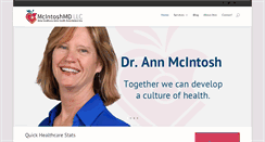 Desktop Screenshot of mcintoshmd.com